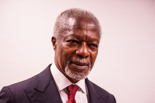Kofi Annan (Foto ITU / (cc) J.M. Planche)