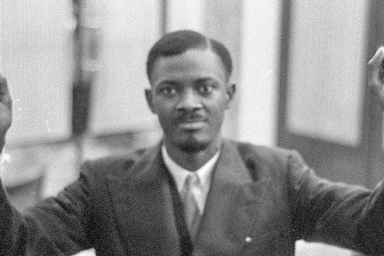 Patrice Lumumba in Brussel ( Foto: Wikipedia Harry Pot)