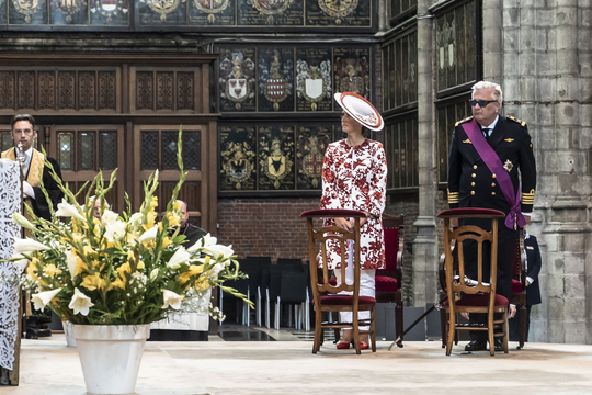 Prins Laurent in Gent op nationale feestdag