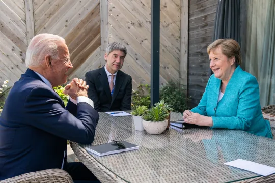 Biden Merkel