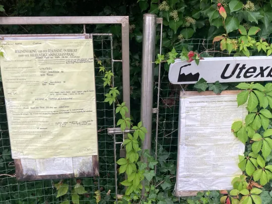 Milieuvergunningsaanvraag Utexbel