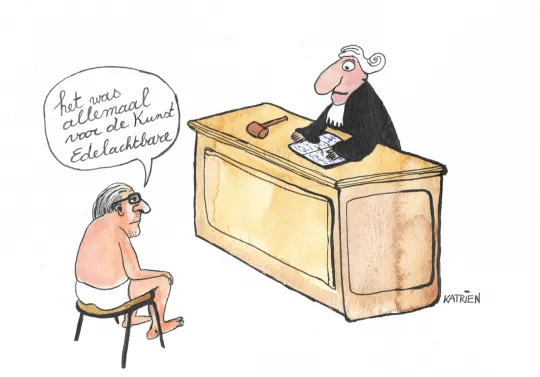 Jan Fabre voor rechtbank