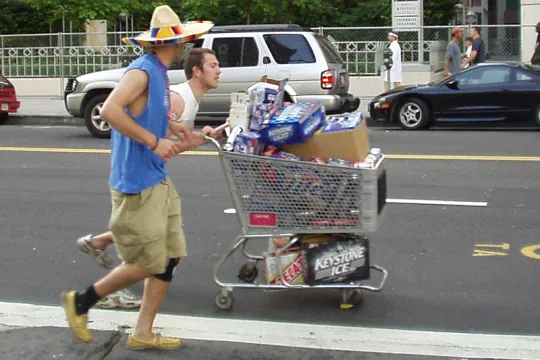 shopping trolley