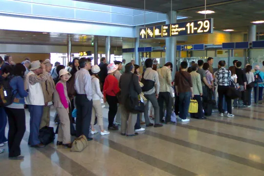 passport control
