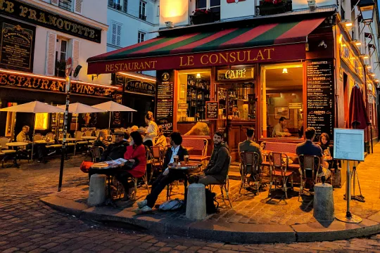 restaurant terrace
