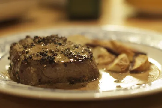 steak au poivre