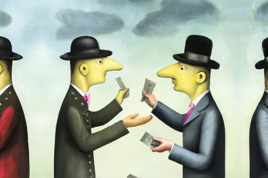 exchanging money