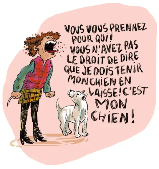 Honden aan de leiband