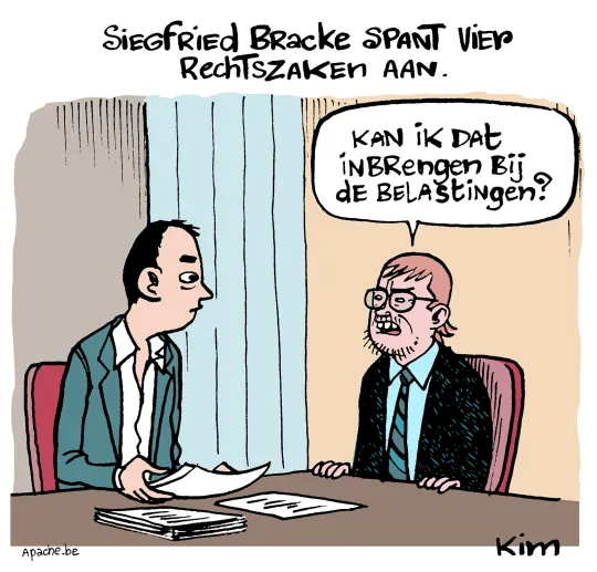 Bracke stapt naar de rechter