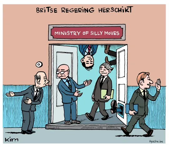 Britse regering herschikt