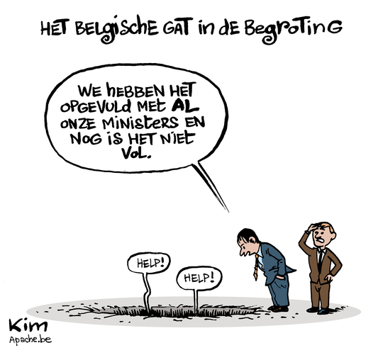 Gat in Belgische begroting