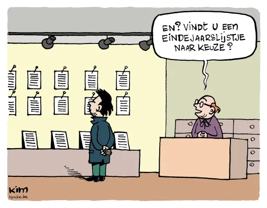 eindejaarslijstjes
