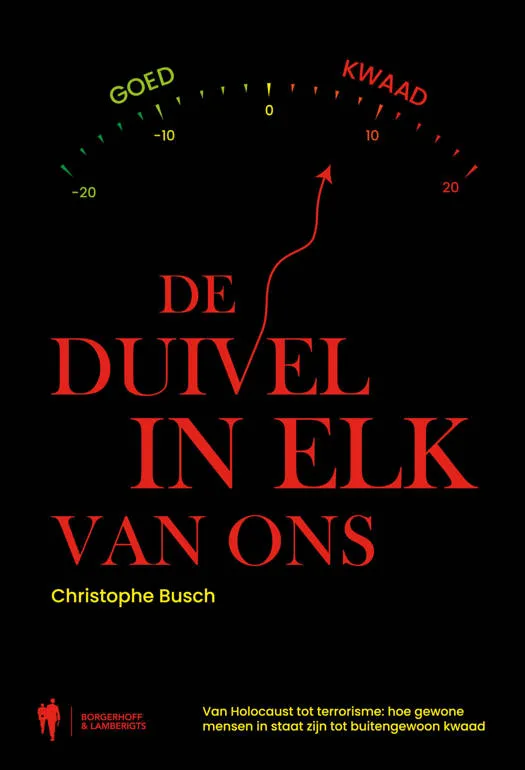 Cover van het boek 'De duivel in elk van ons' van Christophe Busch.