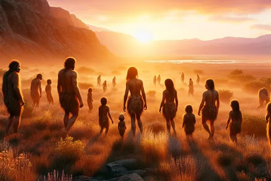 Homo erectus community