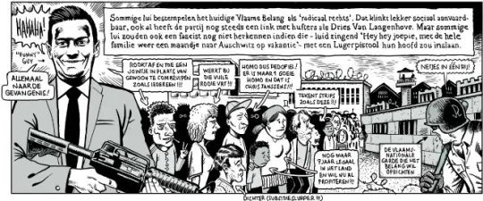 Een keuzestressverhogende verkiezingsstrip van Bart Vliegen