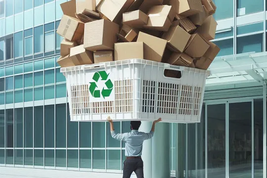 cardboard recycling