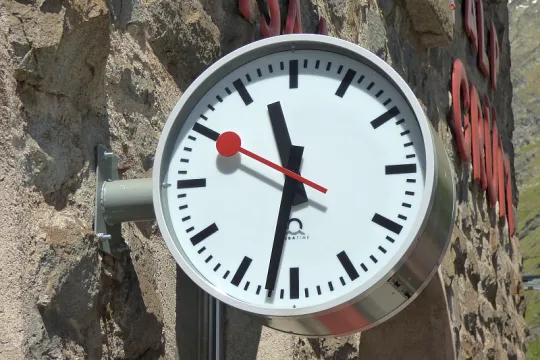 swiss clock