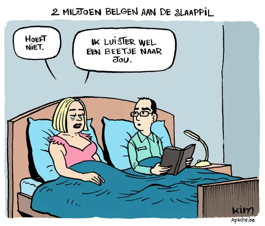 Belgen aan de slaappil