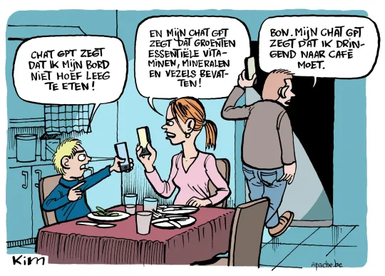 ChatGPT aan tafel