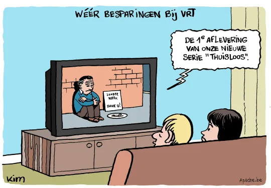 Wéér besparingen op VRT