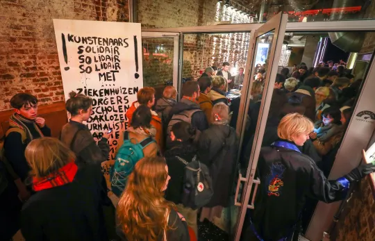 ARTS POLITICS PROTEST BUDGET CUTS