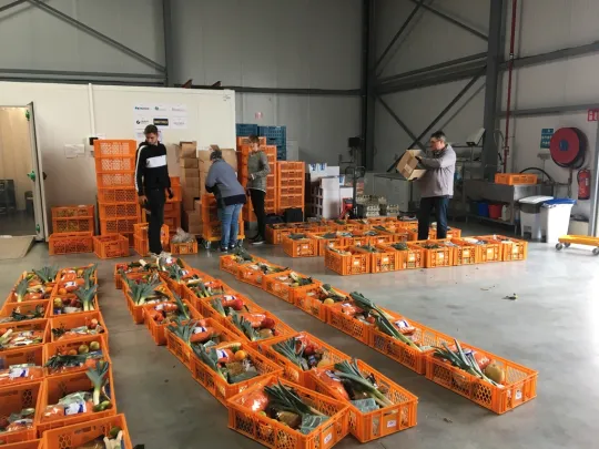 Voedselbedeling Siska Van Nieuwenhove