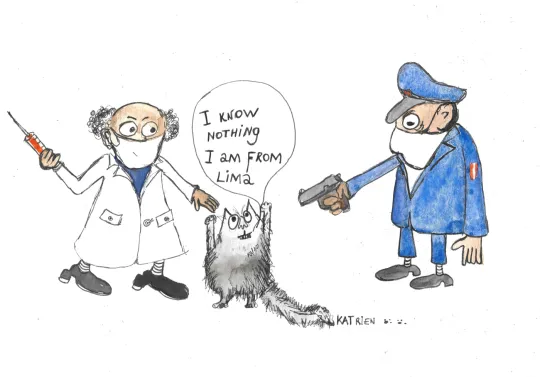 Als de kat van huis is...