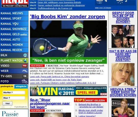 Zwiepende boezem