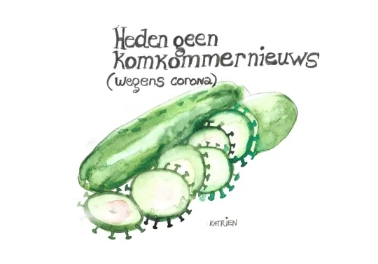 Geen komkommers