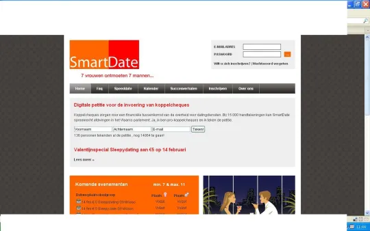 Dienstencheques voor speeddaten? De krant vertelt er u alles over.
