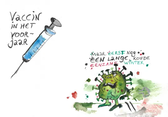 Wachten op het vaccin