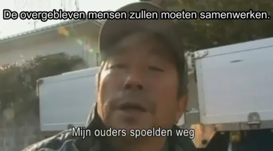De vertaling van de VRT klopt niet altijd met wat gezegd wordt. (Foto Youtube)
