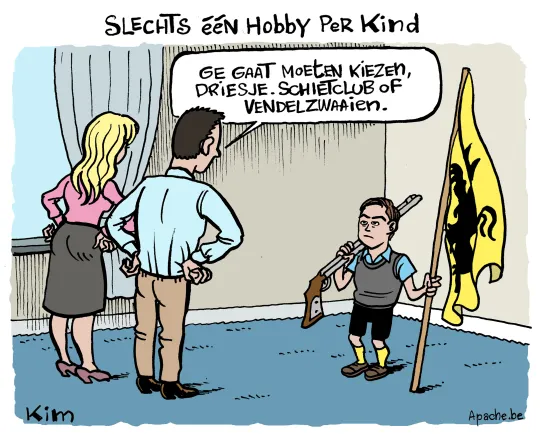 Eén hobby per kind
