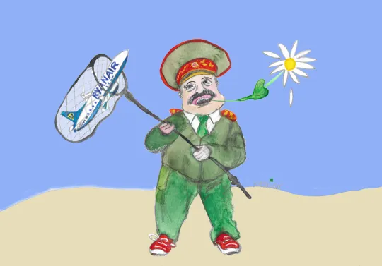 Het vlindernet van Loekasjenko