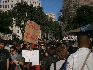 Protest Barcelona