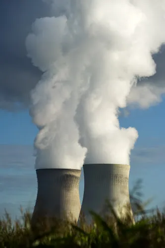 Net zoals de kerncentrales is de centrale van Coo een goudmachine voor Electrabel (Foto Eric Herchaft - Reporters)