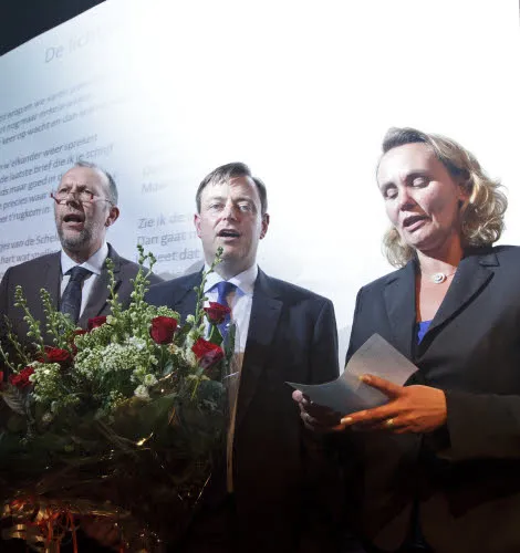 In de N-VA-retoriek is de bedreigende andere een door de Parti Socialiste gedomineerd Wallonië, met zijn mismanagement, zijn spilzucht, zijn immobilisme. (Foto N-VA)