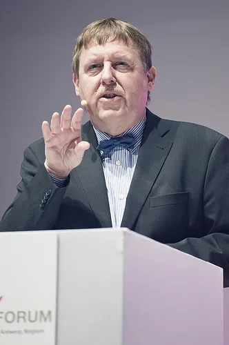 Siegfried Bracke lors d'une intervention dans le cadre du Creative World Forum. (Photo: FlandersDC/ novembre 2008/ Flickr-CC)