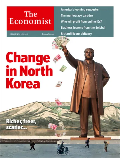 Print screen van de cover van The Economist, 9 februari 2013
