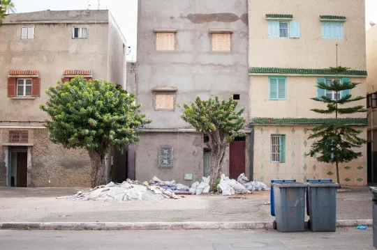 Une rue dans le Derb Marrakech, Maroc. (Photo: Benoît Theunissen, 2012)
