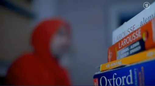 Screenshot uit de ARD-reportage