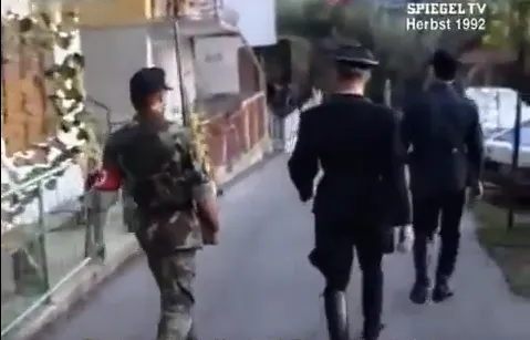 Screenshot reportage Neo-Nazis in Croatian Army