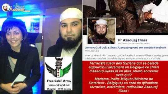 La photo et le texte tels que diffusés sur les réseaux sociaux