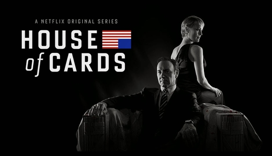 De serie House of Cards, het paradepaardje van Netflix