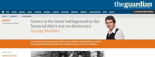 Screenshot The Guardian
