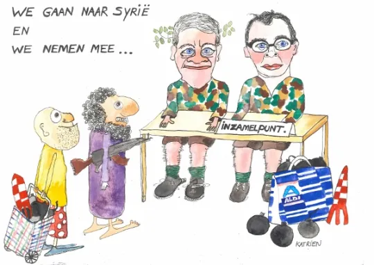 We gaan naar Syrië