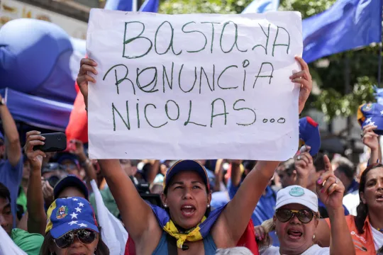 VENEZUELA-CARACAS-DEMONSTRATION