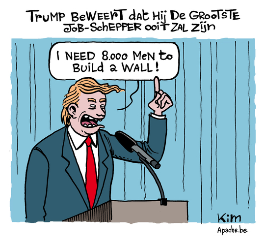Job-schepper Trump