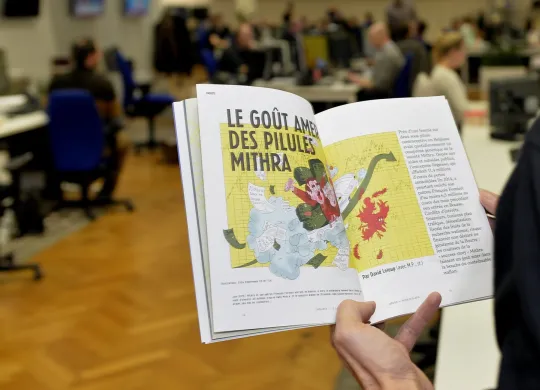 BELGIUM MEDIA MEDOR MAGAZINE BANNED