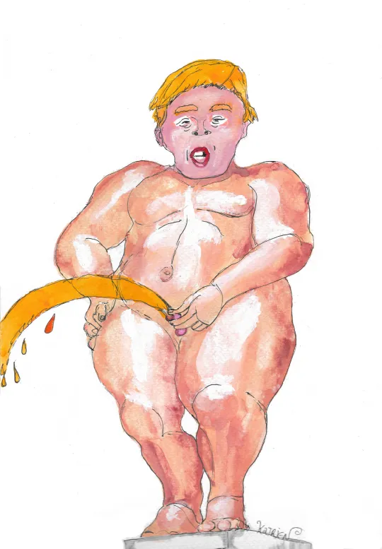 Trump in België